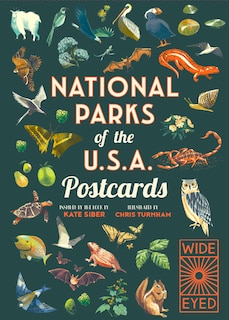 Front cover_National Parks Of The Usa Postcards