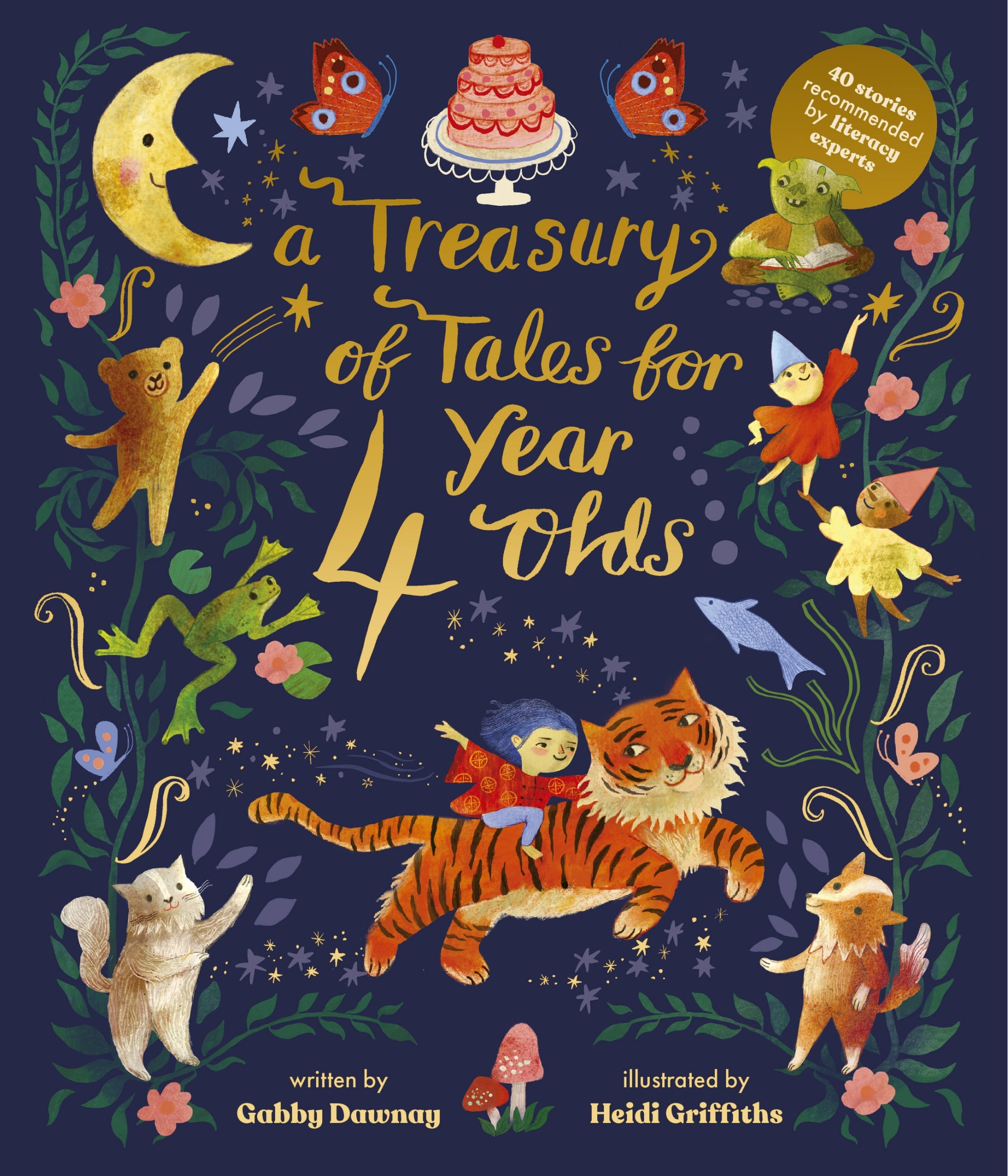 A Treasury of Tales for Four Year Olds: 40 Stories Recommended by