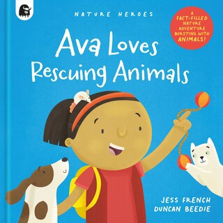 Front cover_Ava Loves Rescuing Animals