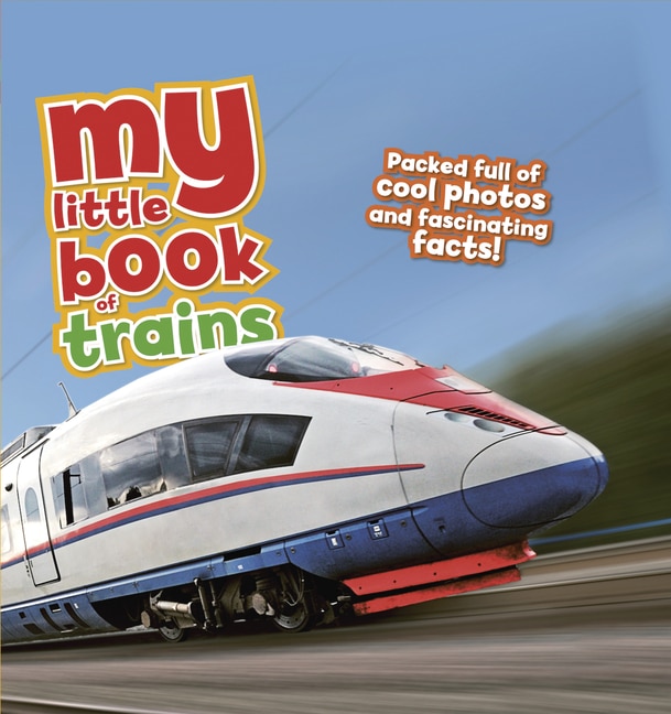 Front cover_My Little Book of Trains