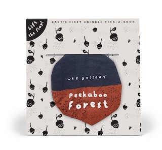 Peekaboo Forest: Baby's First Crinkle Peek-A-Book - Lift the flap!