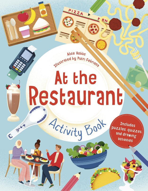 Couverture_At the Restaurant Activity Book