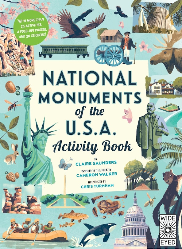 Front cover_National Monuments of the USA Activity Book