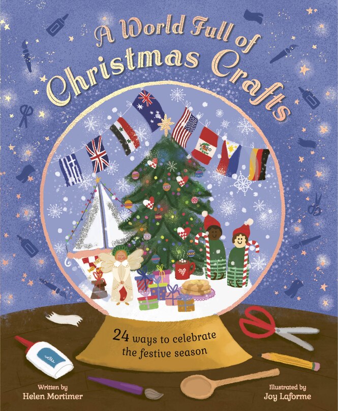 Front cover_A World Full of Christmas Crafts