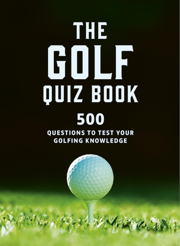 Front cover_The Golf Quizbook