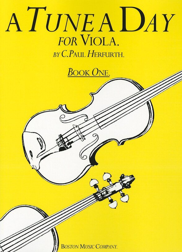 Front cover_A Tune A Day For Viola, Book 1