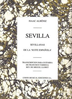 Front cover_Isaac Albeniz: Sevilla, Sevillanas (suite Espanola Op.47) (guitar)