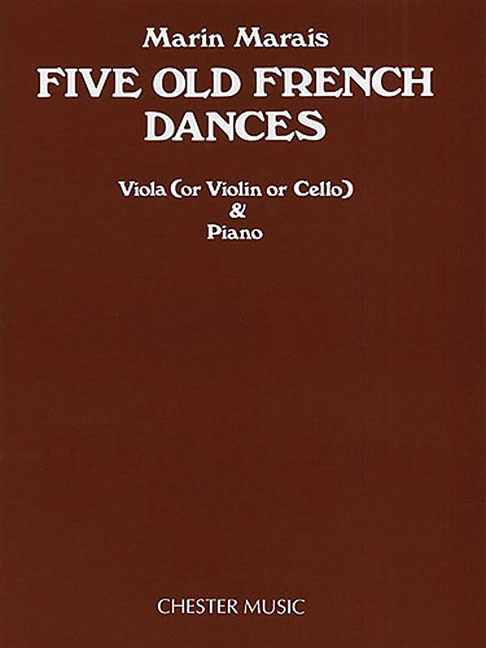 Front cover_Five Old French Dances