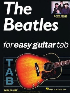 Front cover_The Beatles for Easy Guitar Tab
