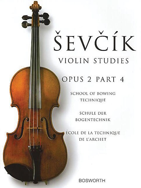 Front cover_Sevcik Violin Studies - Opus 2, Part 4