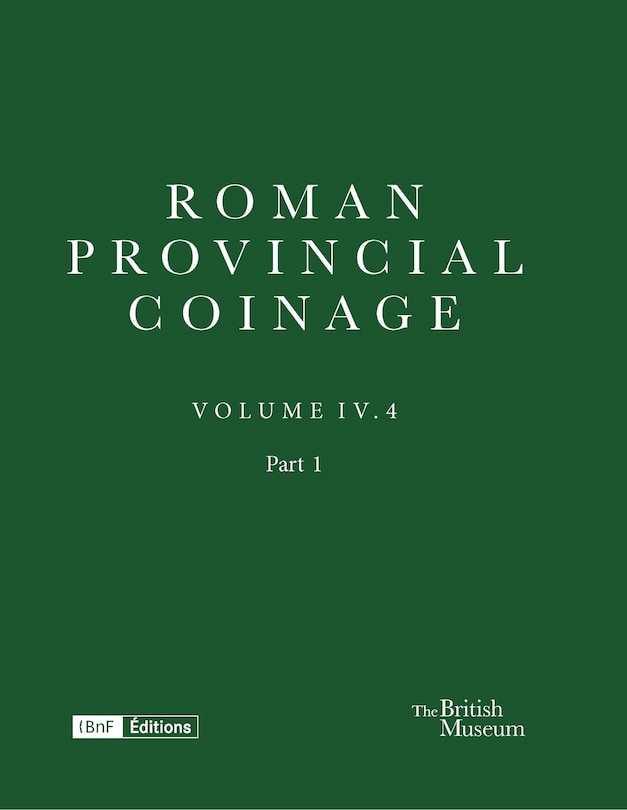 Front cover_Roman Provincial Coinage IV.4