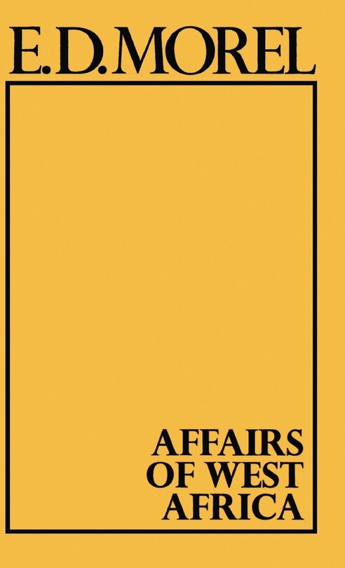 Front cover_Affairs of West Africa