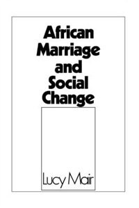 Front cover_African Marriage And Social Change