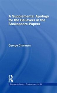 Front cover_Supplemental Apology for Believers in Shakespeare Papers