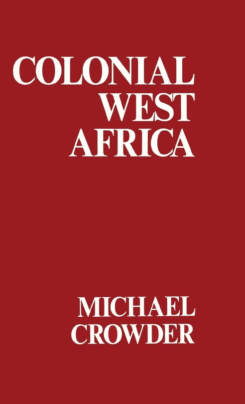 Front cover_Colonial West Africa