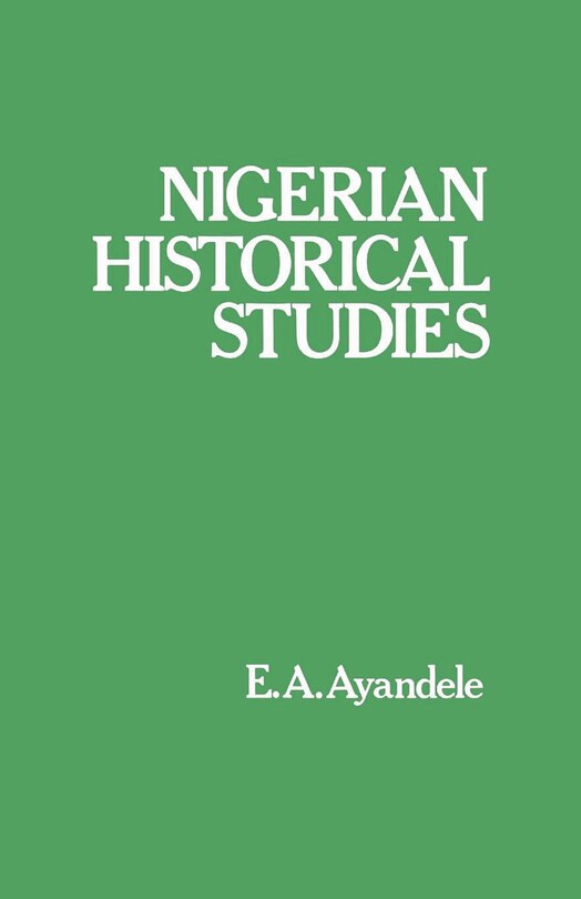 Couverture_Nigerian Historical Studies