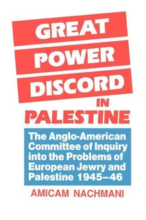 Front cover_Great Power Discord In Palestine