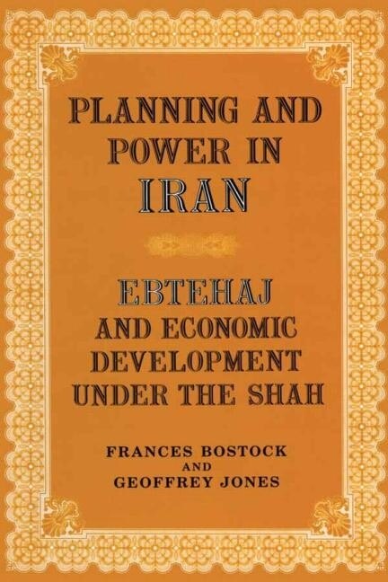 Front cover_Planning And Power In Iran