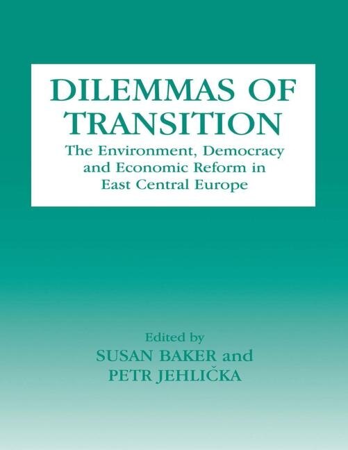 Couverture_Dilemmas Of Transition