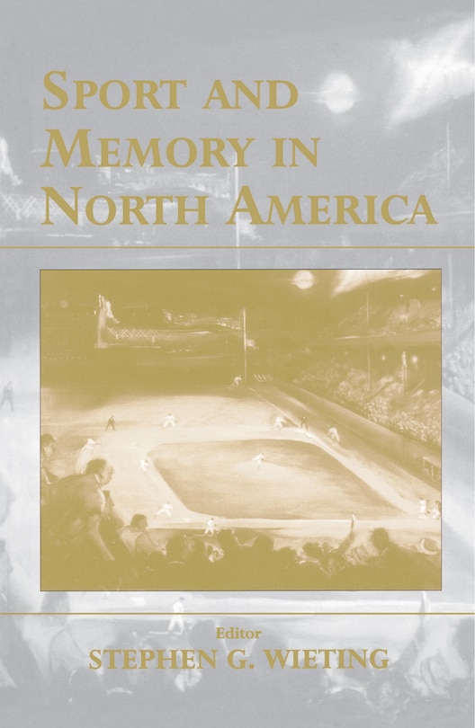 Couverture_Sport And Memory In North America