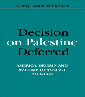 Couverture_Decision On Palestine Deferred