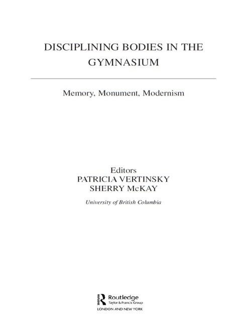 Couverture_Disciplining Bodies in the Gymnasium
