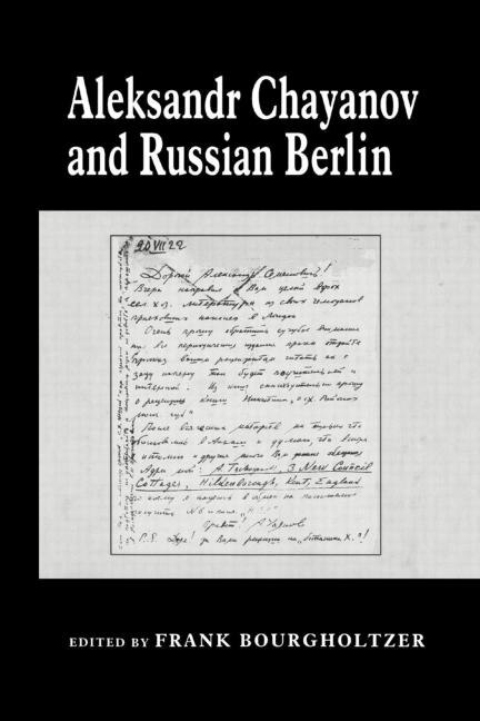 Front cover_Aleksandr Chayanov and Russian Berlin