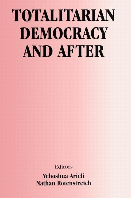 Couverture_Totalitarian Democracy And After