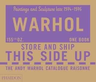 Couverture_The Andy Warhol Catalogue Raisonn&eacute;, Paintings And Sculpture Late 1974-1976
