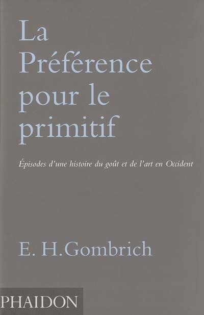 Front cover_Préférence pour le primitif