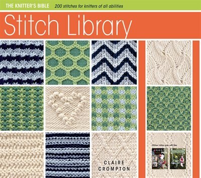 Couverture_The Knitter's Bible -  Stitch Library
