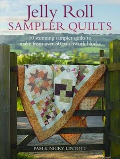 Front cover_Jelly Roll Sampler Quilts