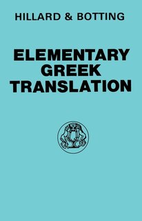 Couverture_Elementary Greek Translation