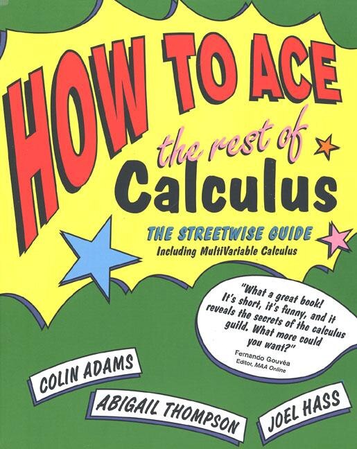 Front cover_How to Ace the rest of Calculus