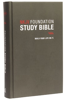 Couverture_Nkjv, Foundation Study Bible, Hardcover, Red Letter