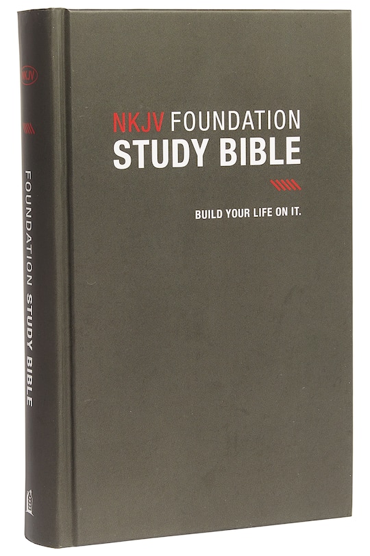 Couverture_Nkjv, Foundation Study Bible, Hardcover, Red Letter