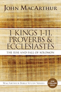 Front cover_1 Kings 1 To 11, Proverbs, And Ecclesiastes