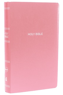 Couverture_Nkjv, Gift And Award Bible, Leather-look, Pink, Red Letter, Comfort Print