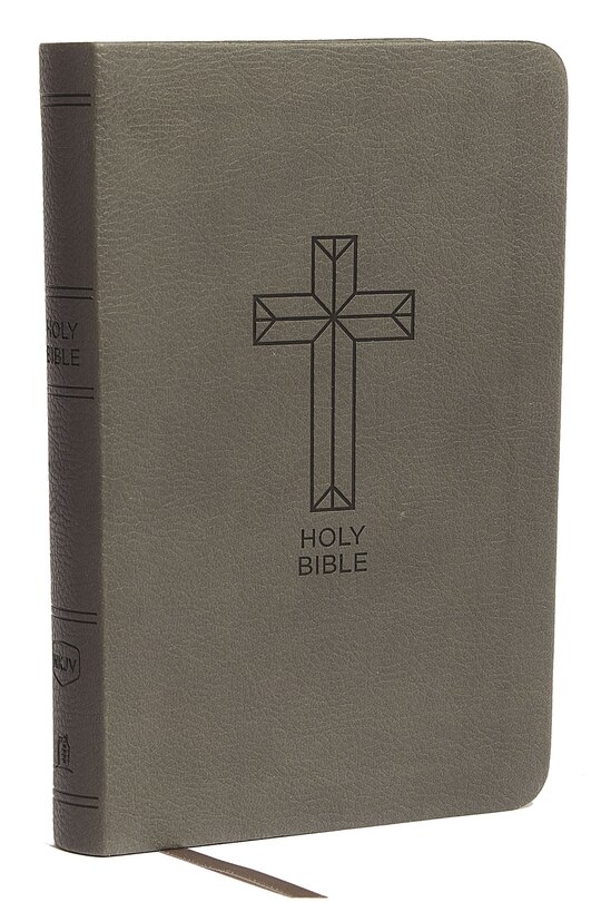 Couverture_NKJV, Thinline Bible, Compact, Leathersoft, Black, Red Letter, Comfort Print