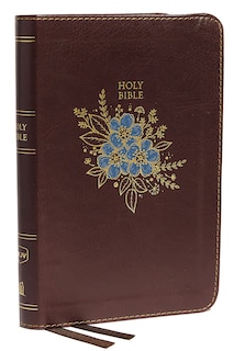 Front cover_Nkjv, Thinline Bible, Compact, Leathersoft, Burgundy, Red Letter, Comfort Print