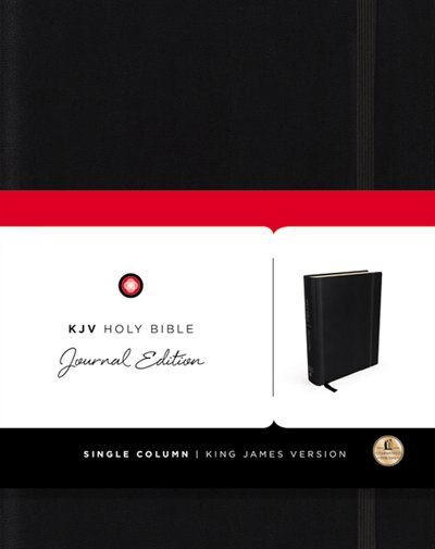 Couverture_Kjv, Holy Bible, Journal Edition, Hardcover, Red Letter Edition