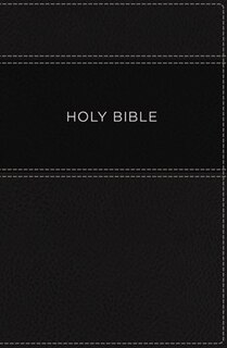 Kjv, Apply The Word Study Bible, Large Print, Leathersoft, Black, Thumb Indexed, Red Letter Edition: Live In His Steps