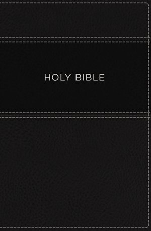 Kjv, Apply The Word Study Bible, Large Print, Leathersoft, Black, Thumb Indexed, Red Letter Edition: Live In His Steps