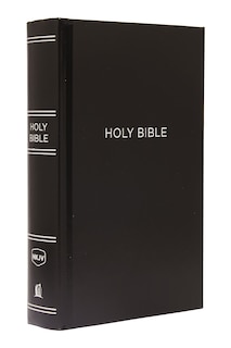 Front cover_Nkjv, Pew Bible, Large Print, Hardcover, Black, Red Letter, Comfort Print