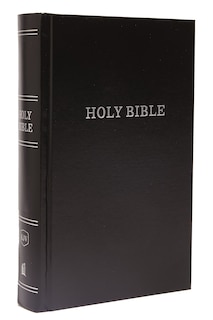 Front cover_Kjv, Pew Bible, Large Print, Hardcover, Black, Red Letter, Comfort Print