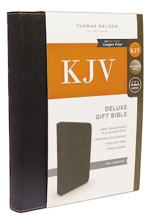 Couverture_KJV Holy Bible: Deluxe Gift, Black Leathersoft, Red Letter, Comfort Print: King James Version