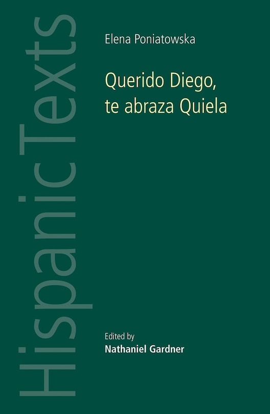 Front cover_Querido Diego, te abraza Quiela by Elena Poniatowska