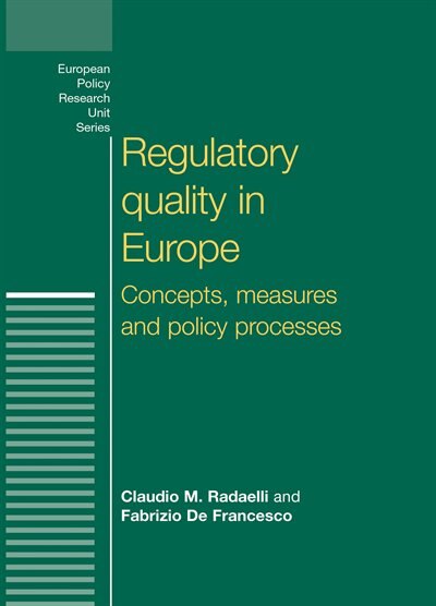 Couverture_Regulatory Quality in Europe
