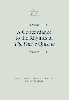 Front cover_A concordance to the rhymes of The Faerie Queene