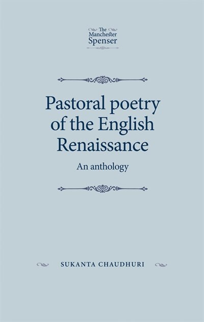 Couverture_Pastoral poetry of the English Renaissance